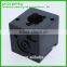 chinese brass valve block plated nickel chrome coating
