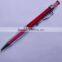 promotional pen with S shape metal clip, ballpoint pen own design,2015 ballpoint pen