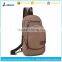 2016 Single shoulder retro canvas sling Highly quality design backpack