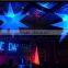 battery operated wedding party night club bar decoration glowing hanging light up led lighted inflatable star with 16 angles