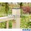 Aluminum Fence Post Fencing Post With Base Plated Black Color 1600mm