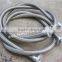 Corrugated Metal hose with flange joint/flange joint Flexible Stainless Steel Hose