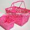 plastic storage basket