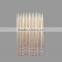 500pcs soft can curved wooden round toothpicks