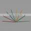 300pcs different colored wooden toothpicks