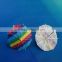 Guangzhou factory price disposable with wodden decoration pub tools fruit toothpicks