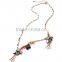 Alloy chain vintage plated necklace, light chain necklace, big brand necklace