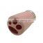 Plastic pink bath accessory toothbrush holder