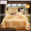 100% silk bedding set with jacquard design
