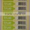 customized barcode printing label with self adhesive paper label