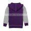 5-9y (FG4640) Nova export quality new design children jackets purple winter baby girls hoodies coats clothing sets