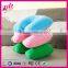 Flocking PVC inflatable travel U shape neck pillow                        
                                                Quality Choice