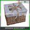 Cheap Empty Wicker Basket Made in China