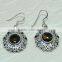 925 Sterling Silver Earring Smoky Nice Dangle for Best Gift This Christmas
