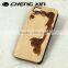 2016 new product bamboo for iphone 6 case cover for iphone case 5c