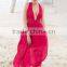 cheap china wholesale clothing crisscross back maxi beach dress