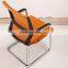 Orange Staff Chair Without Wheels On Sale