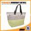Contracted and fashionable tote patchwork bag paper straw and jute material women shopping handbag