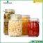 hermetic food glass jar 450ml jam storage bottle with sealing lid