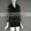 2016 fashion Genuine Rabbit Hooded Shawl with Tassels