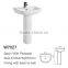  china suplier ceramic sanitary ware pedestal basin