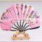 customized printed hand fans gifts japanese folding fan                        
                                                Quality Choice