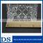 230 ml 8oz Square Glass Perfume Bottle Embossing Perfume Bottles