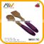 NEW DESIGN HIGH QUALITY 2PCS WOODEN KITCHEN TOOLS WITH SILICONE CASE