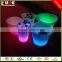 China Manufactuer illuminated hot sale plastic promotional led wine ice bucket for beer