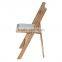 Top quality wooden folding chair for event