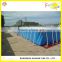 High quality outdoor rectangular steel frame pool