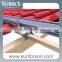 solar railing system stainless steel hook pv mounting rails