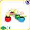 colorful fashion car decorative solar flower