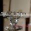 glass votive candelabra wedding decorations tall crystal candelabra flower arrangements crystal tea light holder