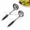 Kitchen Utensil Stainless Steel Soup Ladle With ABS Handle Of Kitchen Tools