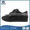 Wide Size Trendy Durable Black Sport School Shoes for Teenager Boys