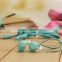 cute and cheap colorful earphones with packing