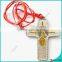 Zinc Alloy Metal Anti-silver Vintage Cross Necklace