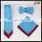 2016 fashion mens silk tie and pocket square set