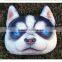QQ Pet Factory Wholesale Cute Decorative Pillow Animal Dog Shaped Bolster Pillow