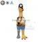 High quality hot dog squeak vinyl dog toys pet toys