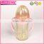 BPA free baby milk feeding ppsu nursing bottle with silicone nipple and handle