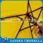 super business waterproof outdoor 3 folding umbrella