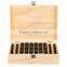 Professional customized natural handmade FSC more compartments wooden essential oil organizer display box