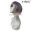 2 4 27 613 ombre highlights bob 10 inch human hair mix high tempreture fibre fantastic synthetic human hair blend wig