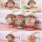 2016 new fashion monkey pendant key ring monkey keychain