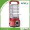 Portable Red 72pcs LED Rechargeable Antique Solar Lantern