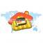OEM custom rubber fridge magnet, eraser magnet, soft pvc fridge magnet