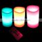 Colour Changing Flameless led Candles with Timer & Remote