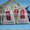 Fancy ecofriendly drawstring hessian bag for gift packing